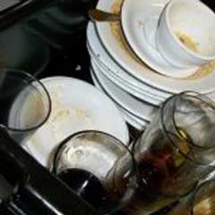 the dishes