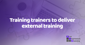 Training trainers to deliver external training