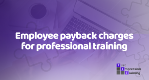 employee payback charges for professional training