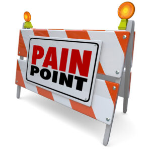 Pain point graphic
