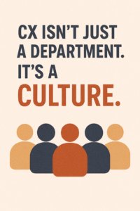 CX not a department